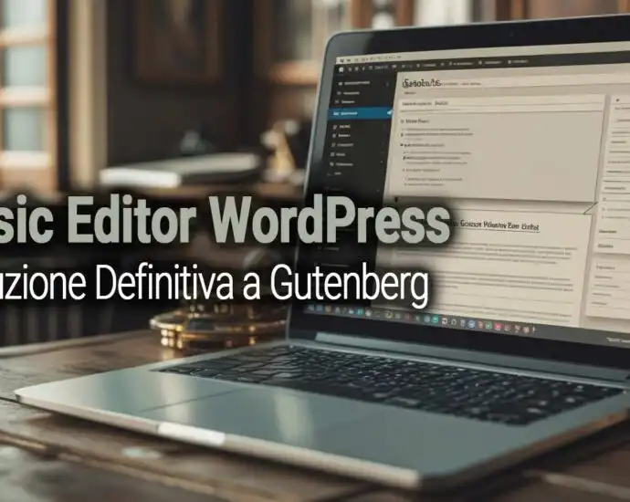 Classic Editor Wordpress  La Soluzione Definitiva A Gutenberg