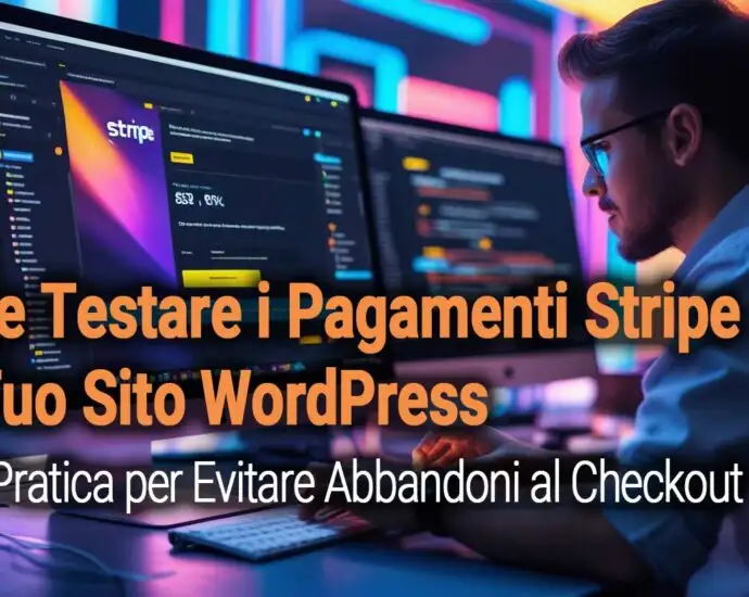 Come Testare i Pagamenti Stripe sul Tuo Sito WordPress: Guida Pratica per Evitare Abbandoni al Checkout 3 Come Testare I Pagamenti Stripe Sul Tuo Sito Wordpress: Guida Pratica Per Evitare Abbandoni Al Checkout