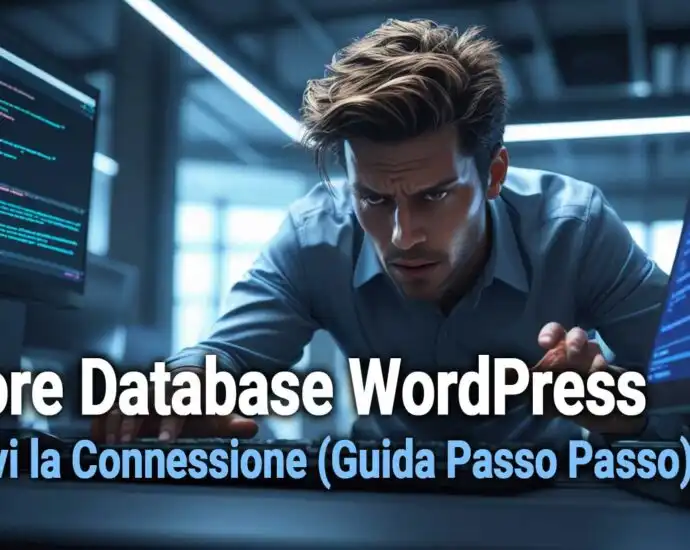 Errore Database Wordpress  Risolvi La Connessione  Guida Passo Passo