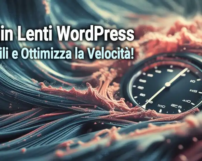 Plugin Lenti Wordpress  Scoprili E Ottimizza La Velocit