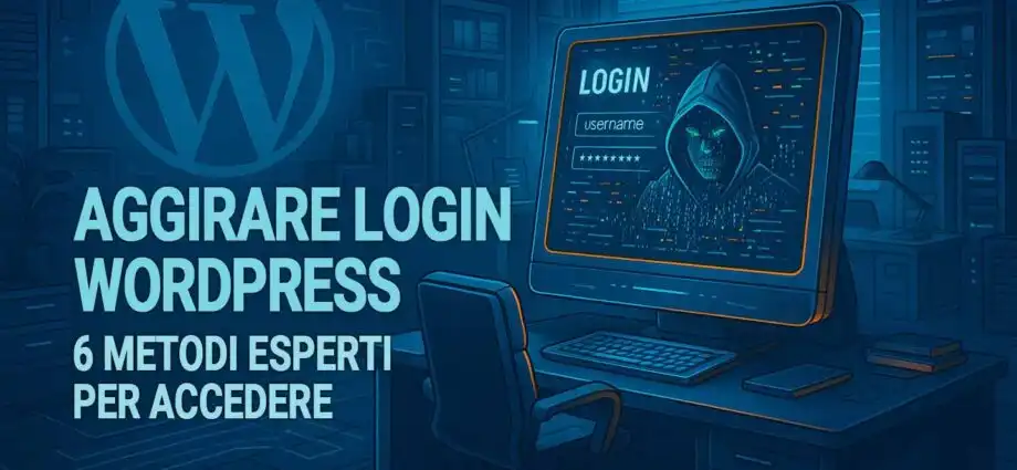 Aggirare Login Wordpress  6 Metodi Esperti Per Accedere  2025