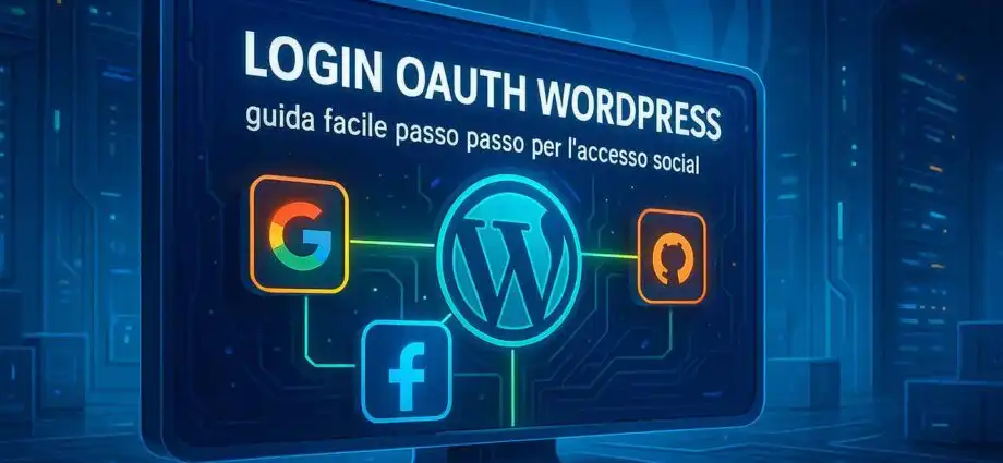 Login Oauth Wordpress  Guida Facile Passo Passo Per L  8217 Accesso Social