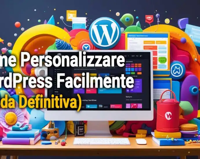 Come Personalizzare Wordpress Facilmente  Guida Definitiva