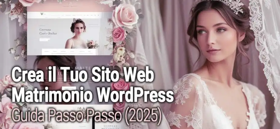 Crea Il Tuo Sito Web Matrimonio Wordpress: Guida Passo Passo (2025)