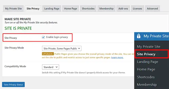 Come Richiedere Login per Visualizzare Pagine WordPress (2 Metodi Facili) 30 Come Richiedere Login Per Visualizzare Pagine WordPress (2 Metodi Facili)