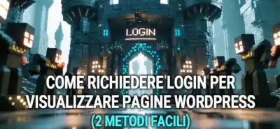 Come Richiedere Login Per Visualizzare Pagine Wordpress (2 Metodi Facili)
