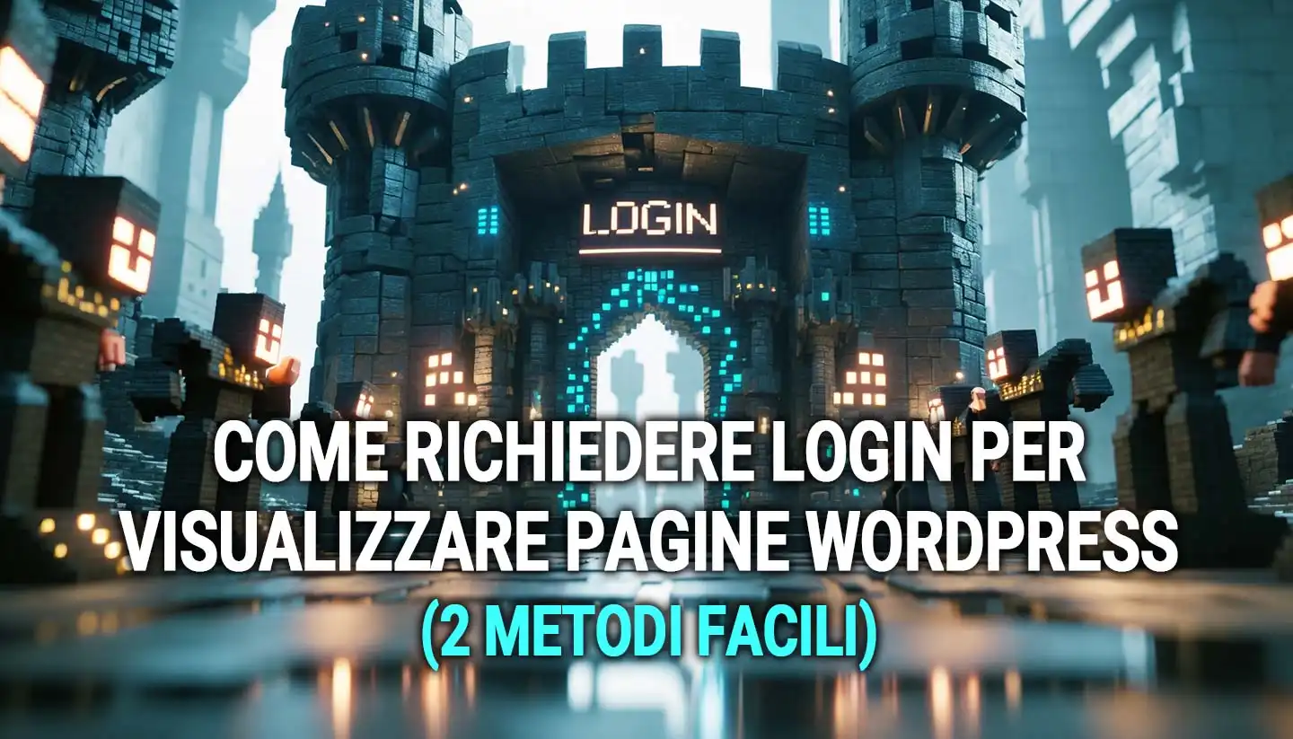 Come Richiedere Login Per Visualizzare Pagine Wordpress (2 Metodi Facili)