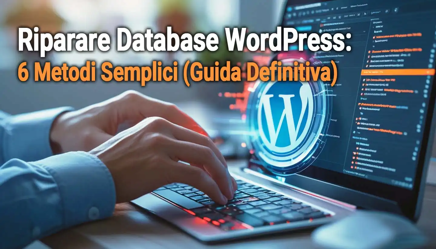 Riparare Database Wordpress: 6 Metodi Semplici (guida Definitiva)