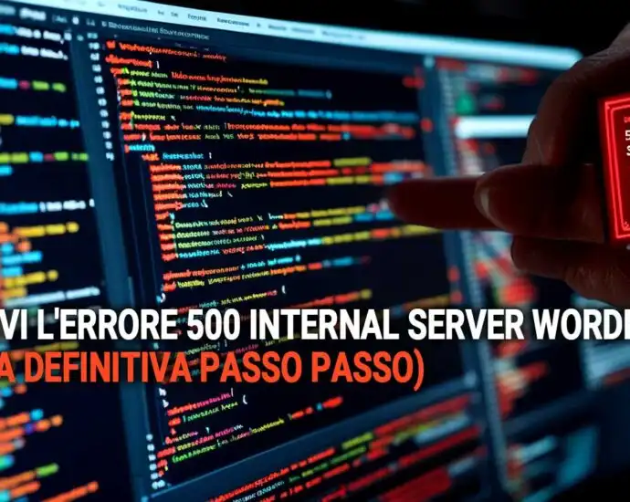 Risolvi L  8217 Errore 500 Internal Server Wordpress  Guida Definitiva Passo Passo